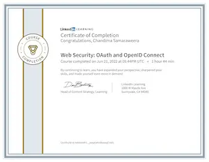 OAuth OpenID Certificate