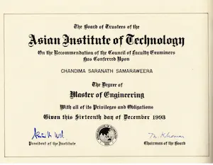 Master of Engineering in Computer Science